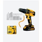 Taladro Atornillador Percutor Inalámbrico Time 2 Baterías - Imagen de 2