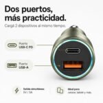 Adaptador Cargador Auto 12v 45w Premium Voltair - Xaea - Imagen 3
