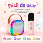 Parlante Bluetooth Karaoke Kids K12 - Imagen 7