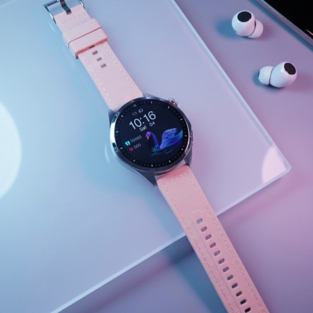 2026/04/1000640948.jpg Reloj Smartwatch GT4 - Rosa - Imagen 1