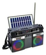 Radio AM/FM Portátil Solar Bluetooth KBROAD 2209 - Imagen 4