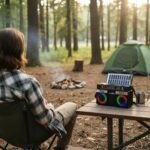 Radio AM/FM Portátil Solar Bluetooth KBROAD 2209 - Imagen 3