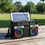 Radio AM/FM Portátil Solar Bluetooth KBROAD 2209