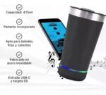 Vaso Térmico con Parlante Bluetooth 473ml. - Imagen 2