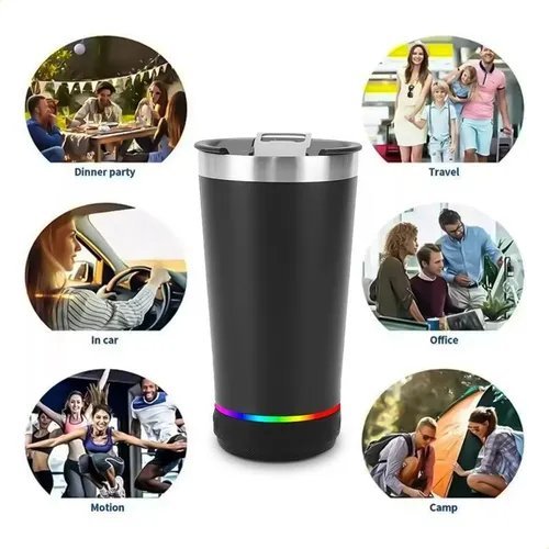 2026/04/1000648140.jpg Vaso Térmico con Parlante Bluetooth 473ml. - Imagen 1