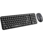 Teclado y Mouse Inalámbrico Retro T-Wolf TF-350 - Negro - Imagen 2