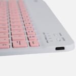 Mini Teclado Inalámbrico Recargable - Negro - Imagen 2