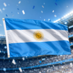 Bandera Argentina 60x90cm