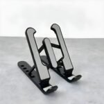 Soporte Plegable para Notebook Ajustable Antideslizante - Negro - Imagen 2