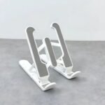 Soporte Plegable para Notebook Ajustable Antideslizante - Gris - Imagen 2