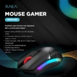 Mouse Gamer XAEA MODX-052 Y-Wing Negro - Imagen 3