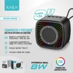 Parlante 3 pulgadas XAEA MODX-004G Negro - Imagen 4