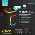 Parlante 3 pulgadas XAEA EXO Mini MODX-004W Negro