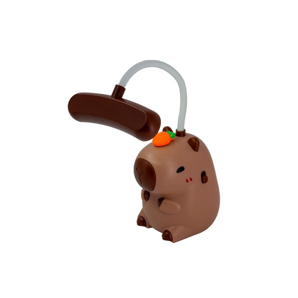 1774014425a00ffc1d2ffc2410442dffcac25bbf8b.jpg Velador Infantil con Portalápiz Capibara - Imagen 1