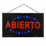 Cartel LED RGB Abierto - Imagen 2