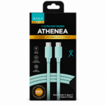 Cable USB C a C Premium 1M Athenea - Verde