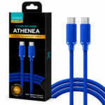Cable USB C a C Premium 1M Athenea - Azul - Imagen 2