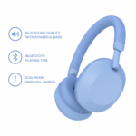 Auricular Bluetooth Premium B27– Celeste - Imagen 2