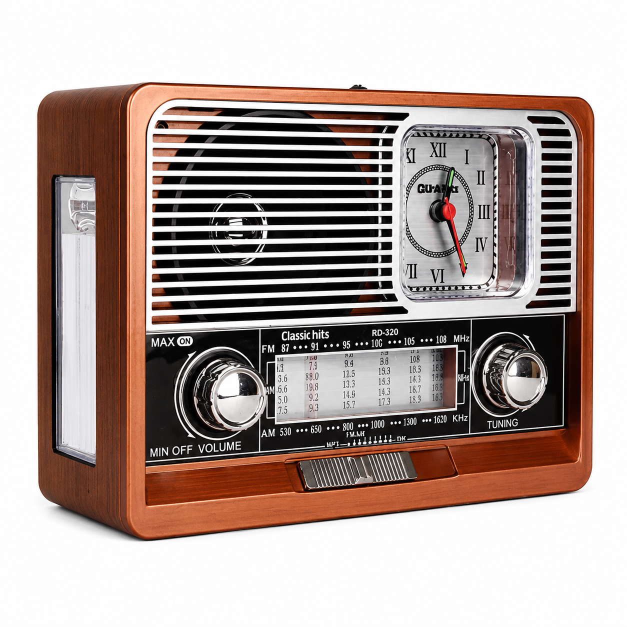 ChatGPT Image 30 may 2026, 14_22_00 Radio Retro KBroad AM/FM/SW Portátil Multifunción KTF-1647 - Imagen 1