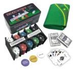 Kit Poker 200 Fichas con Lata