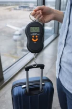 Balanza Electrónica 50kg con Gancho para Viaje Star Vision Negra - Imagen 3