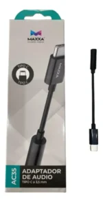 Adaptador USB Tipo C a Jack 3.5mm Maxxa