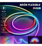 Luz Neón Flexible RGB USB 5 Metros MODV-00DX - Imagen 5