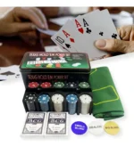 Kit Poker 200 Fichas con Lata - Imagen 6