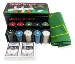 Kit Poker 200 Fichas con Lata - Imagen 5
