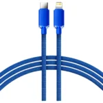 Cable USB C a lightning Premium 1M Athenea - Azul