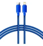 Cable USB C a lightning Premium 1M Athenea - Azul
