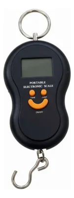 Balanza Electrónica 50kg con Gancho para Viaje Star Vision Negra - Imagen 2