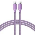 Cable USB C a C Premium 1M Athenea - Lila - Imagen 3