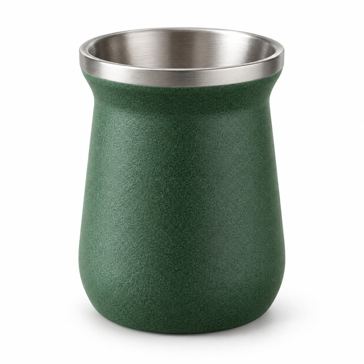 09cc4220-101d-463a-91de-d4016c13f1a5 Mate Acero Inoxidable 236ml Clasico Termico Viaje Verde - Imagen 1