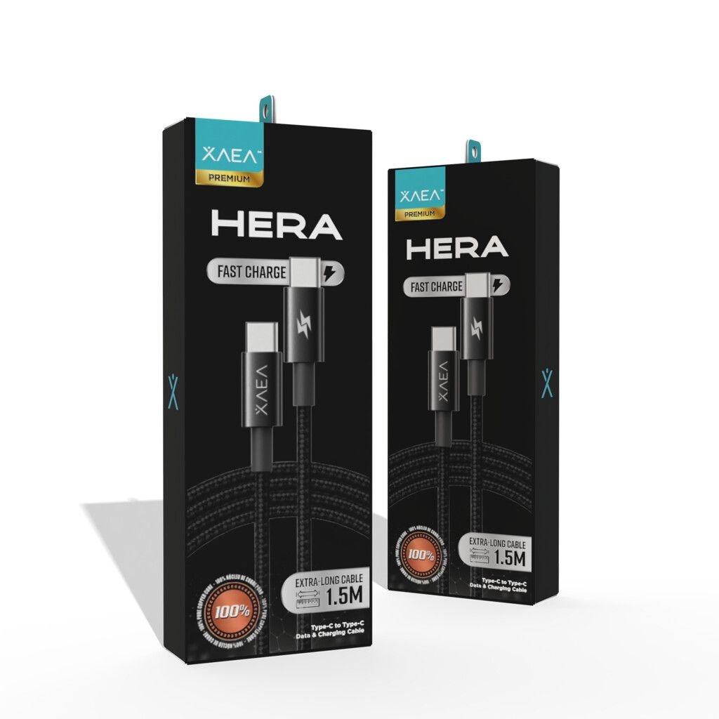 175449547424624877aa6bc68cd58d29937be87bcf.jpg Cable USB C a C 1.5M MODX-105 – Hera – XAEA - Imagen 1