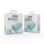 Adaptador cargador 220V MODY-00B9 4.8A – Rush – Verde