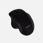 Mouse Ergonómico Inalámbrico + BT Recargable – Negro