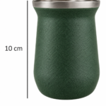 Mate Acero Inoxidable 236ml Clasico Termico Viaje Verde - Imagen 4