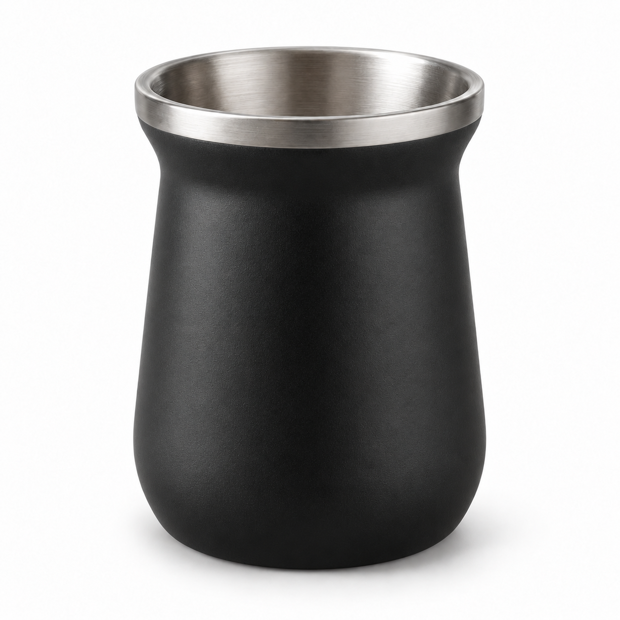 72fa1e3a-625c-473a-92af-7d6fa5fc7cbc Mate Acero Inoxidable 236ml Clasico Termico Viaje Negro - Imagen 1
