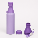 Botella Térmica Vacuum Pot Acero Inoxidable 550ml  VIOLETA