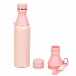 Botella Térmica Vacuum Pot Acero Inoxidable 550ml  ROSA