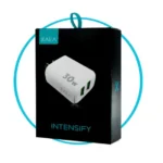 Cargador 220V “INTENSIFY” 2USB + Cable V8 – XAEA