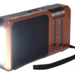 Radio Portable Retro Vintage Recargable  Marron
