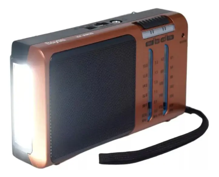 D_NQ_NP_2X_603873-MLU73907558375_012024-F.webp Radio Portable Retro Vintage Recargable Marron - Imagen 1