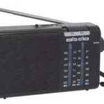 Radio Portable Retro Vintage Recargable  Negro