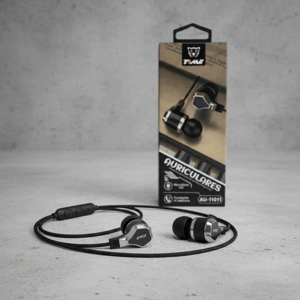 D_NQ_NP_2X_741243-MLA105695856963_012026-F.webp Auriculares Time In-ear Con Micrófono Manos Libres - Imagen 1