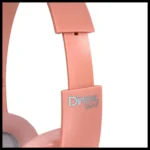 Auriculares Inalámbricos Dinax Over-ear Bluetooth Luces LED RGB Orejas Conejo Rosa - Imagen 4