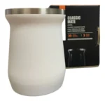 Mate Acero Inoxidable 236ml Clasico Termico Viaje Negro