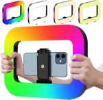 Aro De Luz Led Rgb Rectangular De 28.5 Cm