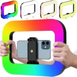 Aro De Luz Led Rgb Rectangular De 28.5 Cm